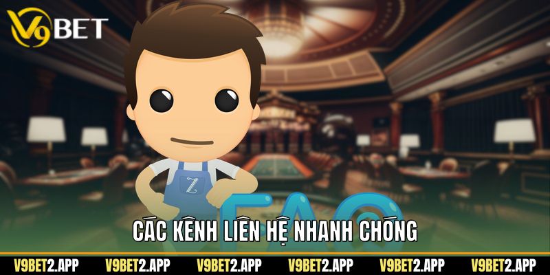 Các kênh liên hệ nhanh chóng