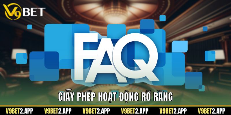 Giấy phép hoạt động rõ ràng